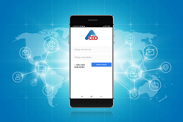 quản lý aceo trên app mobile